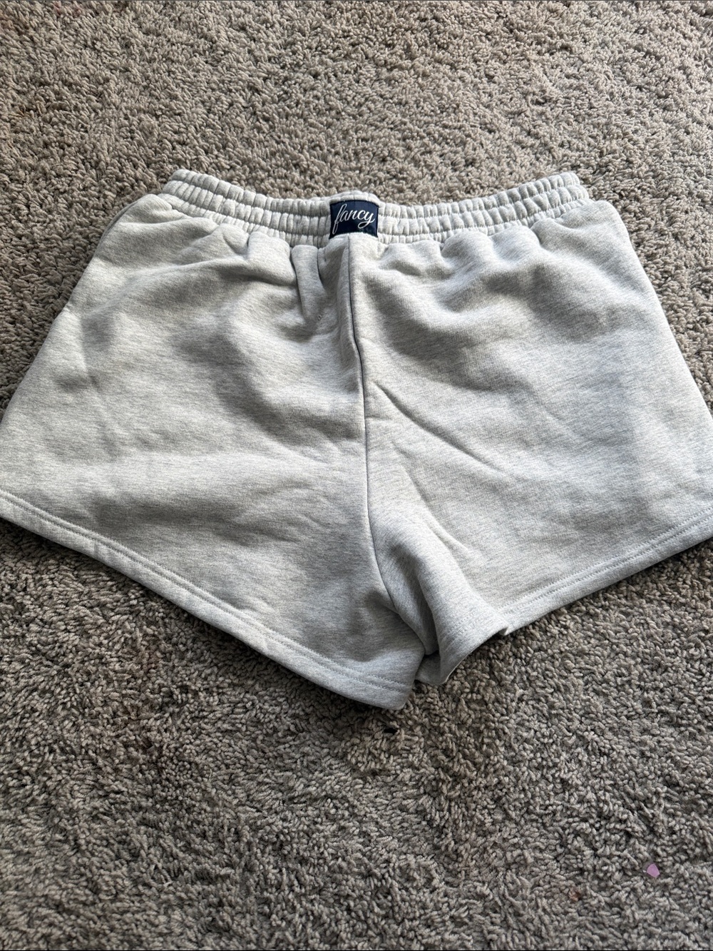 Fancy Women's Light Gray Lounge Shorts